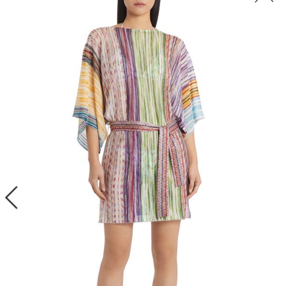 MISSONI MARE BELTED DRESS EXTREMELY RARE ITEM SIZE LARGE
